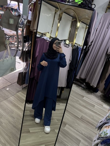 ادناء مع بنطلون طويل