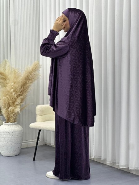 طقم صلاة مخمل تصميم 3