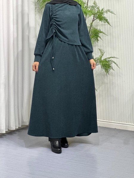 فستان شتوي قطعتين